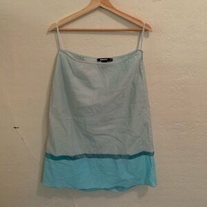 Vintage DKNY Sheer Paneled Midi Skirt 10